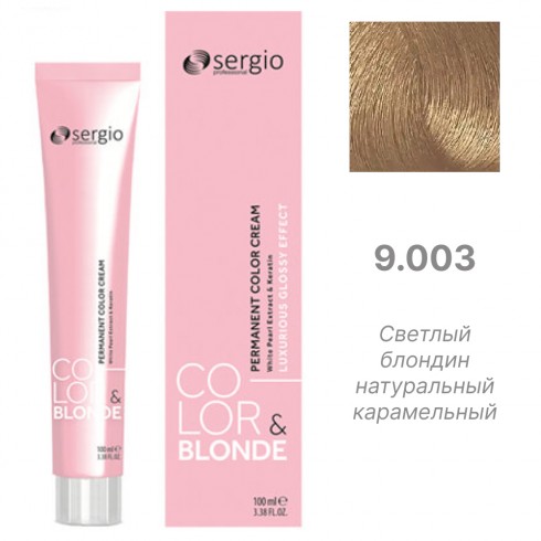 Крем-краска Color&Blonde 9.003 - светлый блондин карамельный (100 мл)